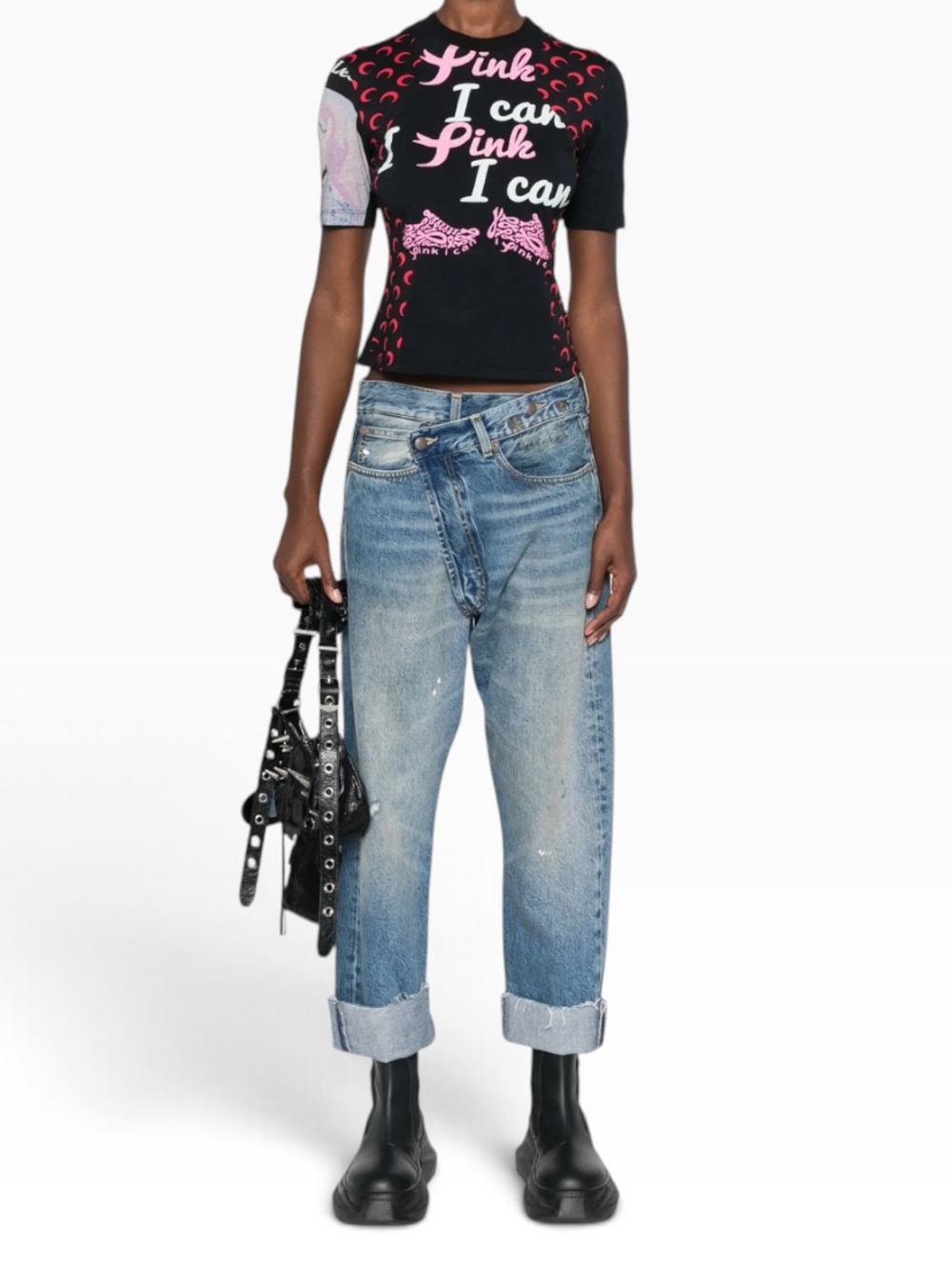 R13 Crossover Jeans in Sz 23
